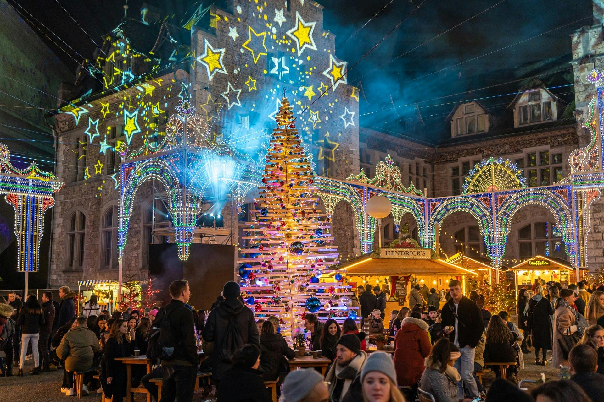 Die Lichterwelt des Illuminariums ist komplett mit LED-Leuchten ausgestattet.