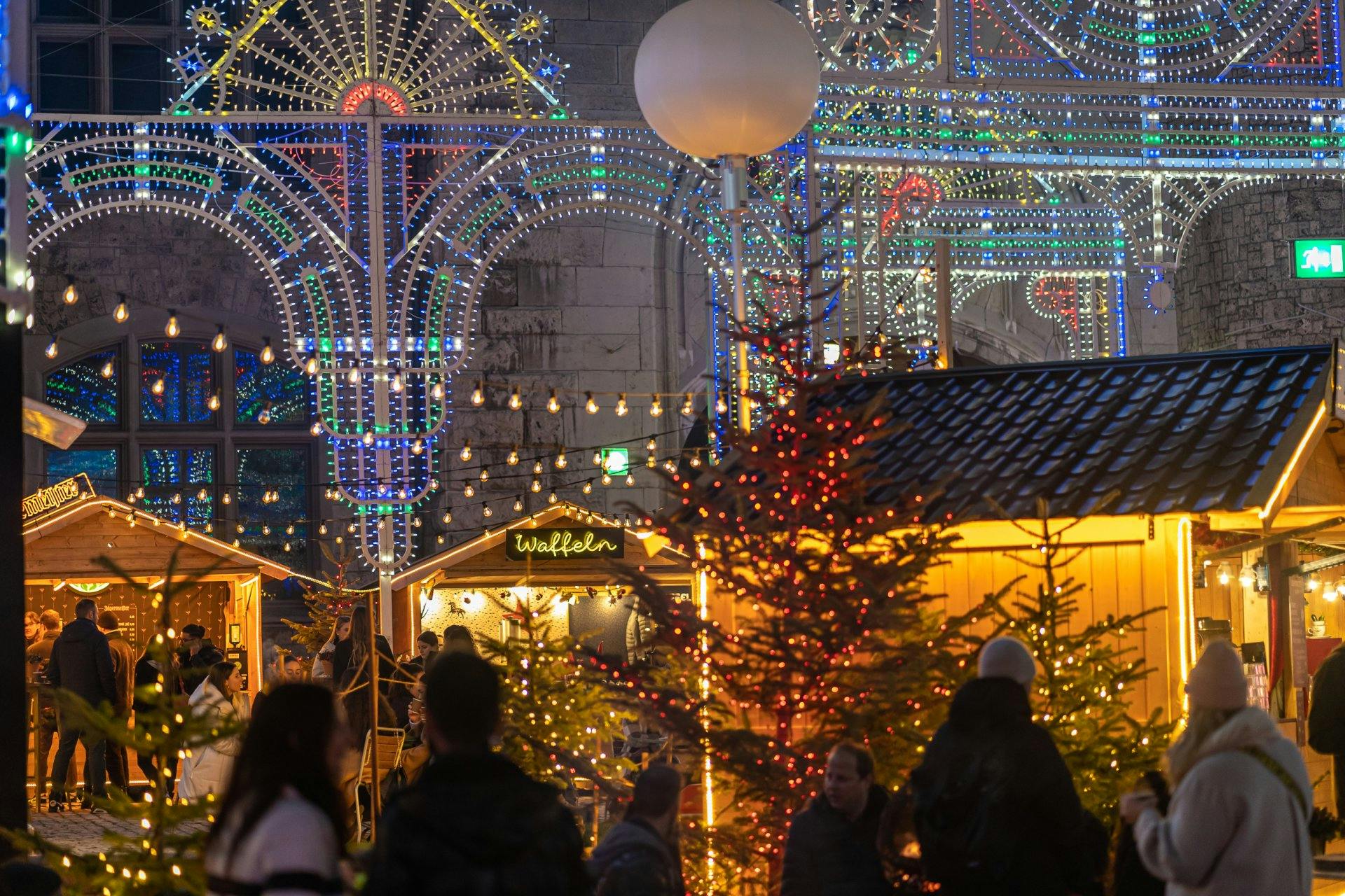 Im Food-Corner erwarten Besucher*innen zahlreiche kulinarische Highlights.