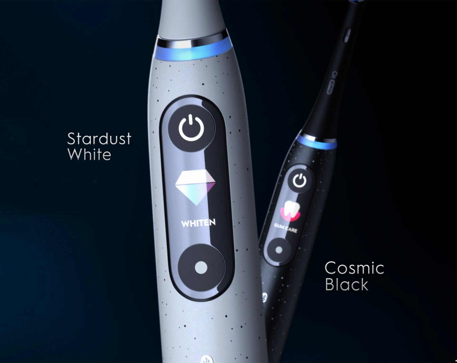 Im Schweizer Handel in den Farben Stardust White und Cosmic Black verfügbar.