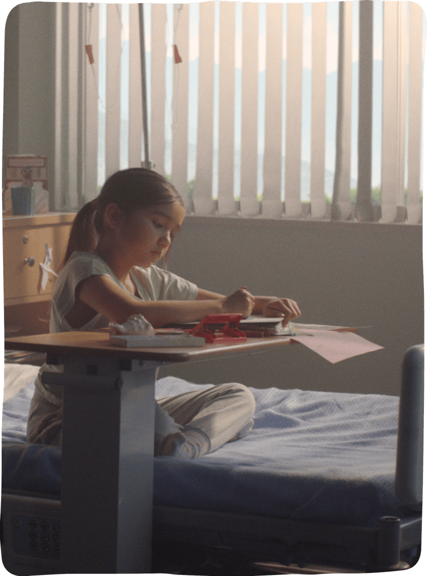 Das Projekt zeigt, mit welchen Gefühlen die Kinder im Spital sich täglich auseinandersetzen.