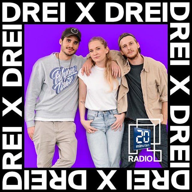 Im Podcast «Drei x Drei» besprechen Freezy, Andrea und Moe jede Woche drei Themen fernab der Schlagzeilen. Neue Folgen erscheinen jeweils am Freitag in der Radio-Section der 20 Minuten App, bei Spotify und Google Play sowie auf iTunes und Tune In.