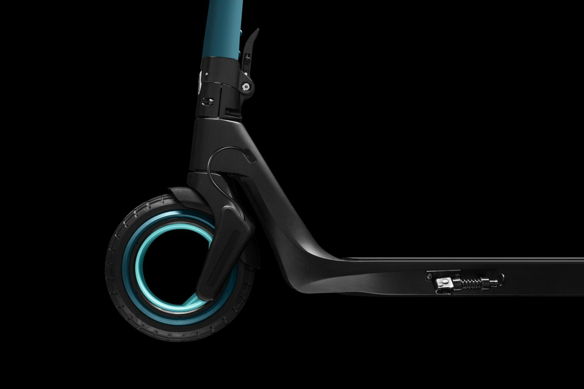 Un design suisse avec une construction stable et simple : les roues tournent autour d'un axe caché et confèrent au SO X un aspect unique.