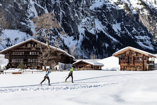 Kandersteg est réputé pour ses pistes de ski de fond, aussi bien pour les amateurs de skating que pour les fans de ski de fond classique.