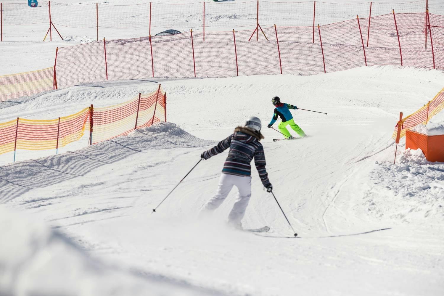 Die Fun-Anlagen in der Skiregion Adelboden-Lenk sind für jedes Niveau geeignet.