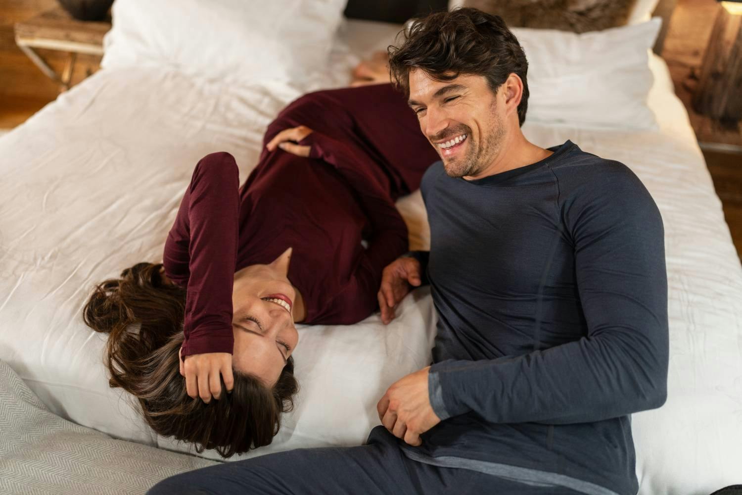 Gesunder Schlaf: Die innovative Schlafbekleidung von Dagsmejan sorgt für einen Tiefschlaf.