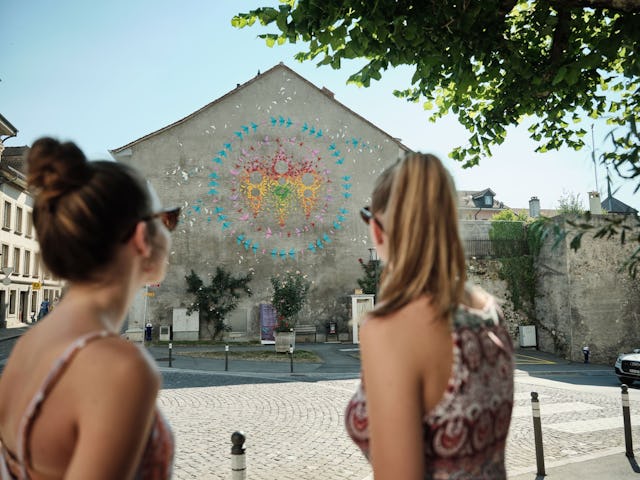 Du street-art à Estavayer-le-Lac. Du street-art à Estavayer-le-Lac.